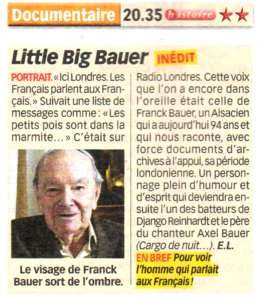 Little Big Bauer Télé Loisirs